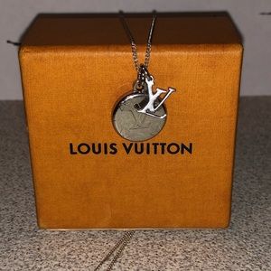 Louis Vuitton Monogram Charms Chain Necklace